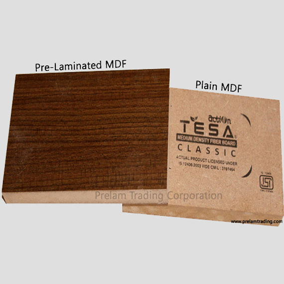 Prelaminated & Plain MDF Boards